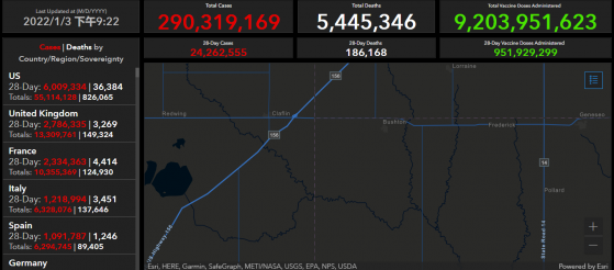 全球疫情动态【1月3日】：奥密克戎影响显现 上周新增病例首度触及千万