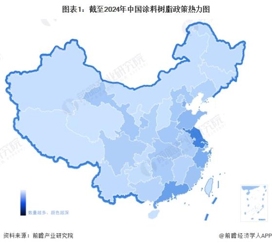 2024年中国涂料树脂行业区域分布分析 江苏、广东处于领先地位【组图】