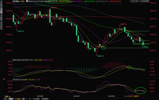 8月31日现货黄金交易策略：金价退守1720，关注美国ADP数据