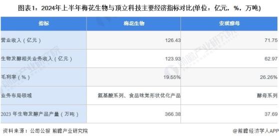 2024年中国生物发酵行业龙头企业分析——梅花生物：2024年上半年业务收入达123.93亿元【组图】