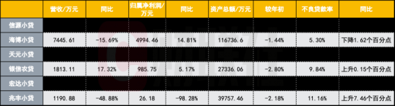 6家新三板小贷机构半年报亮相 资产规模普遍缩减 兆丰小贷净利降超98% 专家：市场竞争激烈 主动收缩成为趋势