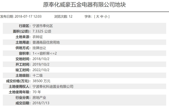 万科在宁波被协信起诉：涉嫌挪用合资公司资金